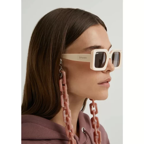 عینک آفتابی دی فرانکلین مدل D.franklin Bahamas Shiny Beige / Brown - Image 4