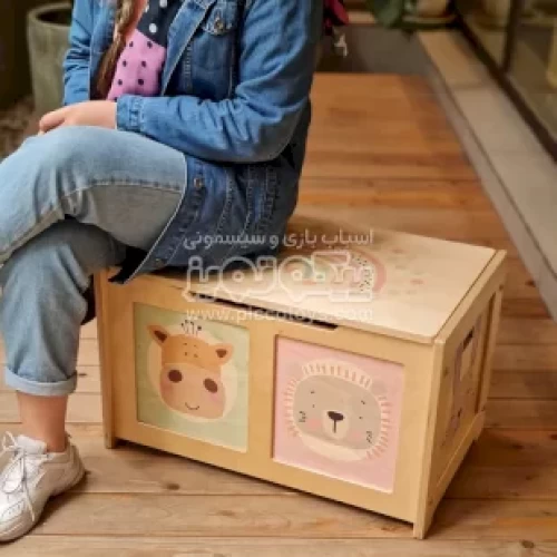 باکس چوبی اسباب بازی