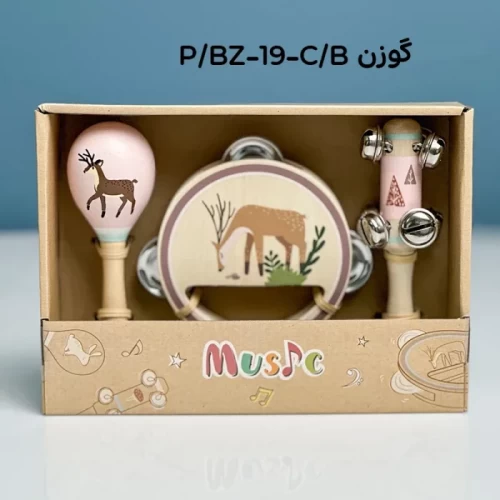 اسباب بازی ست موسیقی چوبی پیکاردو کد BZ-19-C