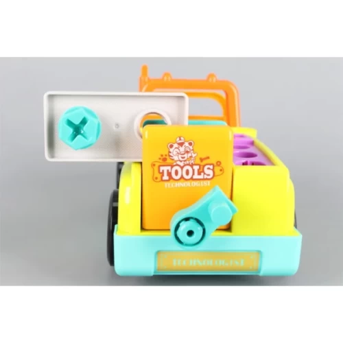 اسباب بازی کامیون ابزار هولی تویز Huile Toys رنگ سبز کد 6109