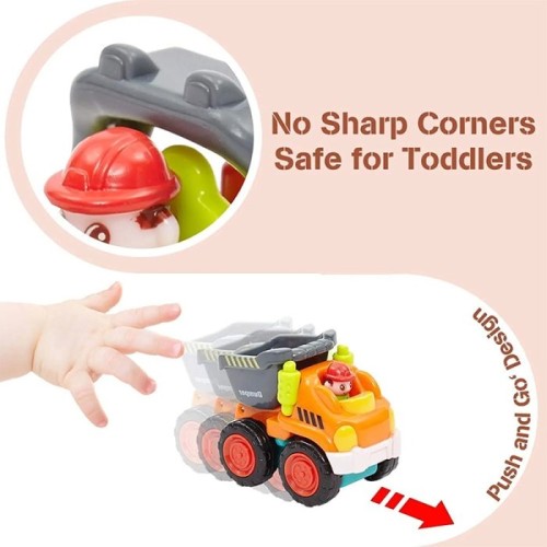 ماشین اسباب بازی بیل مکانیکی HUILE TOYS مدل P/A3116C/BM