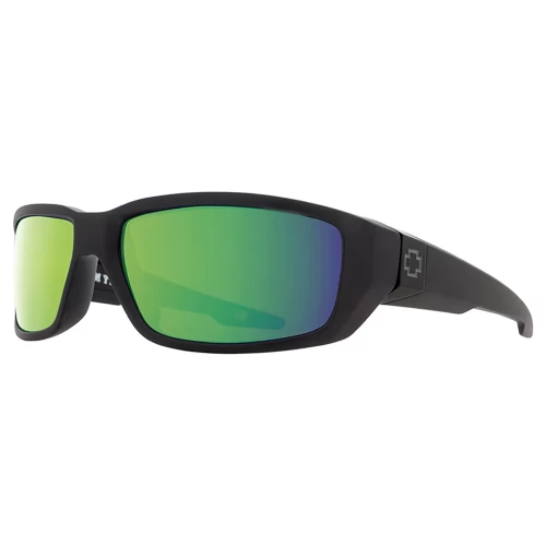 عینک آفتابی اسپای مدل SPY Dirty Mo Matte Black - HD Plus Bronze Polar with Green Spectra Mirror - Image 2