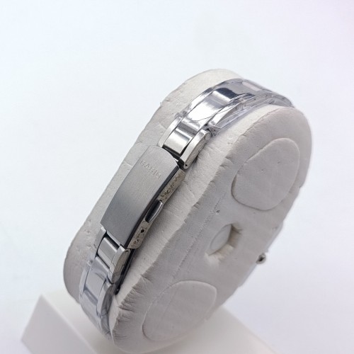 ساعت کاسیو مستطیلی استیل صفحه سبز زنانه - Image 3