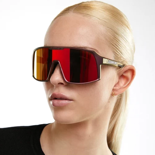 عینک آفتابی دی فرانکلین مدل D.franklin WIND LIMITED EDITION / IRIDISCENT BURGUNDY - RED - Image 2