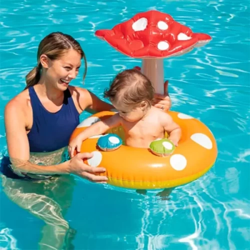 شناور بادی شورتی سایبان دار اینتکس intex مدل قارچ کد 56574