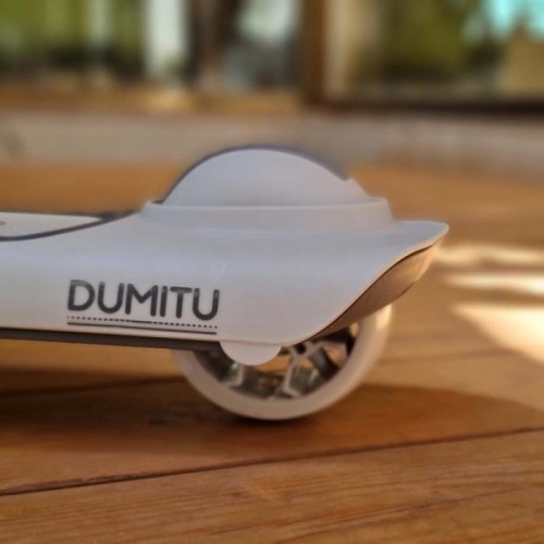 اسکوتر کودک 2 در 1 تاشو بلوتوثی دومیتو DUMITU رنگ طوسی روشن کد P/SDT02/TR
