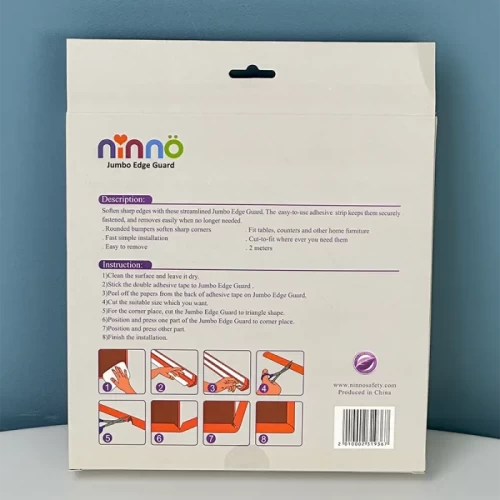 محافظ لبه نینو ninno مدل جامبو رنگ بژ کد P/3001/C