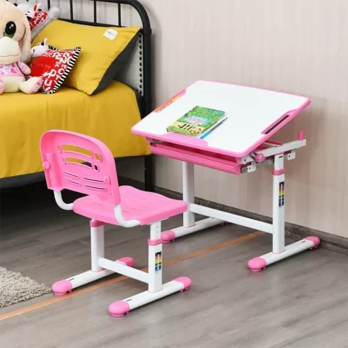میز تحریر کودک رنگ صورتی کد 4511657