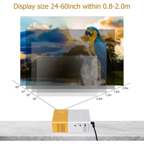دستگاه پروژکتور LED PROJECTOR کد YG300