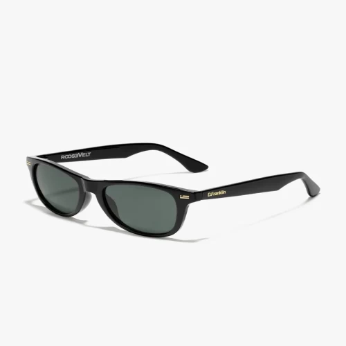 عینک آفتابی دی فرانکلین مدل D.franklin ROOSEVELT V / SHINY BALCK - G15 - Image 5