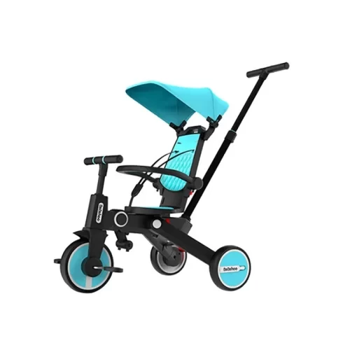سه چرخه کودک سایبان دار رنگ تیفانی کد SL168