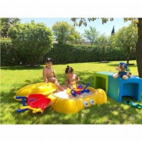استخر شن picco طرح خرچنگ رنگ سبز کد 30040