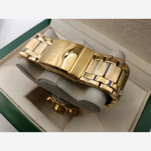 ساعت اینوکتا زئوس طلایی صفحه مشکی - Image 5