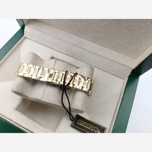 ساعت سیکو طلایی صفحه سفید کلاسیک تک زنانه - Image 2