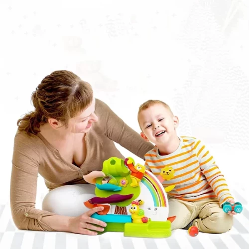 اسباب بازی سرسره توپ طرح خرس کد 35858