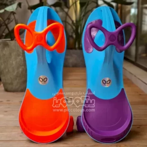 سه چرخه لوپ کار چرخ ژله ای چراغدار آبی بنفش کد PCH3421