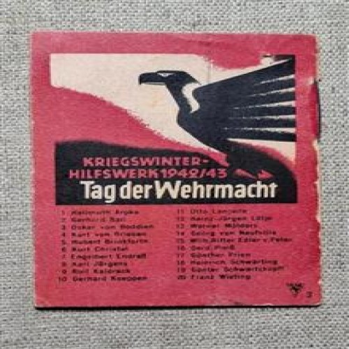 فروش دفترچه مینیاتوری قهرمان آلمان نازی هیتلر