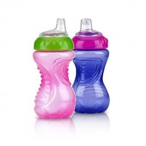 قمقمه سوپاپ دار 300ml مدل nuby 9926