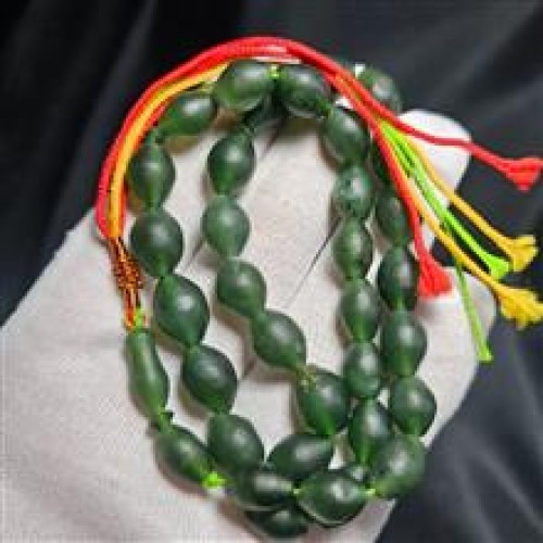 فروش تسبیح 33 دانه سنگ شاه مقصود معدنی کد