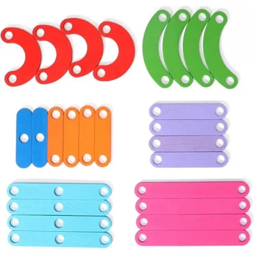 پازل آموزشی تطابق اشکال چوبی کد JHTOY656