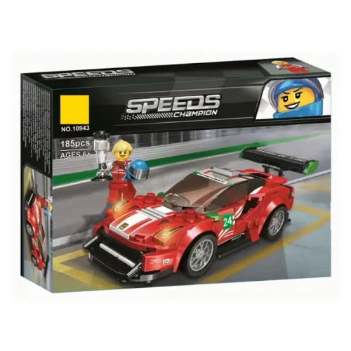 لگو ماشین مسابقه 185 تکه مدل SPEED CHAMPION کد 10943