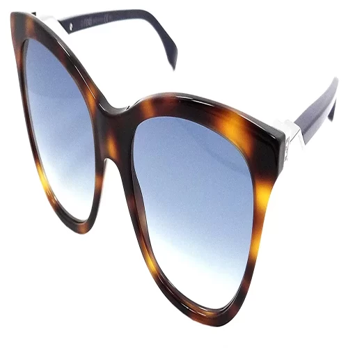 عینک آفتابی فندی FENDI FF 0200/S IPR DK BLUE SF - Image 2