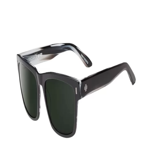 عینک آفتابی اسپای Spy Haight Black Horn Happy Gray Green - Image 2