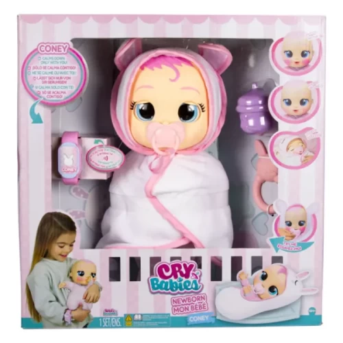عروسک نوزاد آی ام سی cry babies CONEY کد 911284