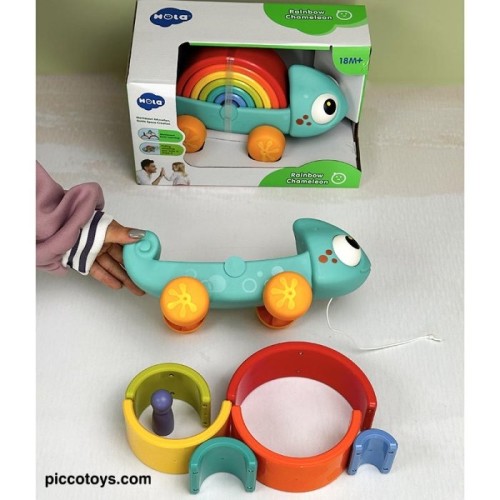 پازل آفتاب پرست رنگین کمانی هولی تویز Huile Toys کد HE795700