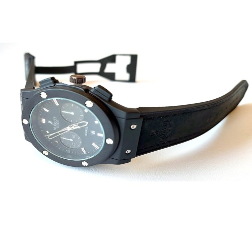 ساعت مچی مردانه مشکی HUBLOT مدل 1214