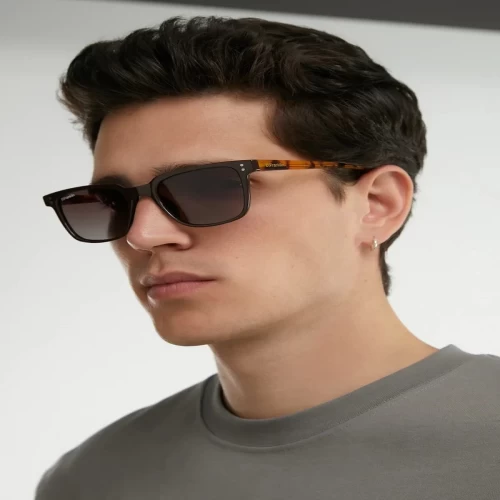 عینک آفتابی دی فرانکلین مدل D.Franklin ULTRA LIGHT SQ LOW / BROWN - GRAD BROWN - Image 3