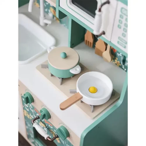 آشپزخانه چوبی کودک کلاسیک ورلد وینتیج Vintage KITCHEN classic world کد 50562