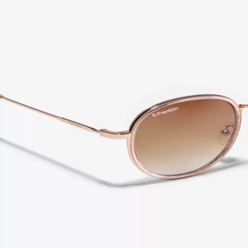 عینک آفتابی دی فرانکلین مدل D.franklin Walker Round / Rose Gold - Pink - Image 6