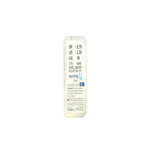 لنز طبی فصلی آستیگمات مورنینگ کیو Morning Q Toric - Image 2