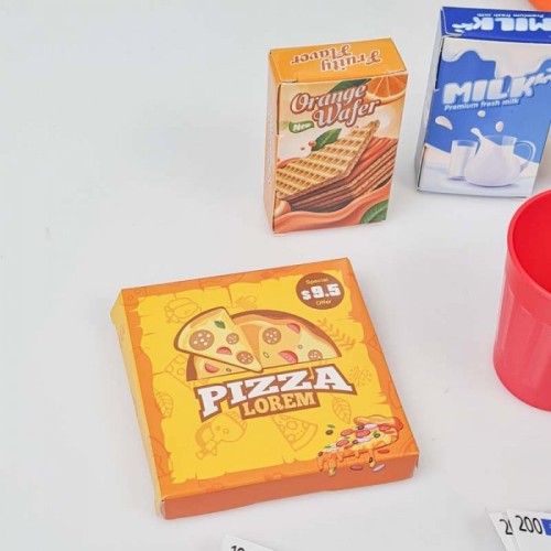 اسباب بازی سبد خرید فروشگاهی 70 تکه رنگ سبز کد PH98