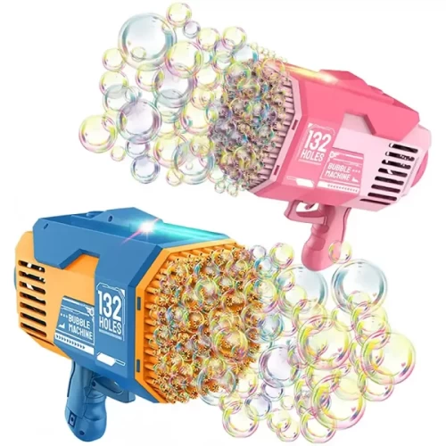 اسباب بازی تفنگ حباب ساز 132 حفره ای کد KB1141