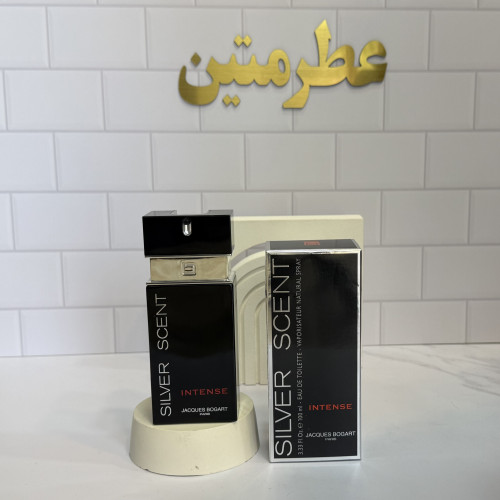 عطر ادوتویلت مردانه بوگارت سیلورسنت اینتنس شرکت جکس بوگارت حجم ۱۰۰ میل