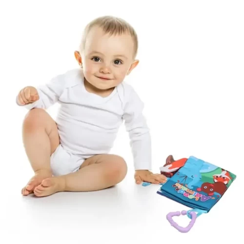 کتاب پارچه ای آموزشی طرح حیوانات جنگل کد 66529A3