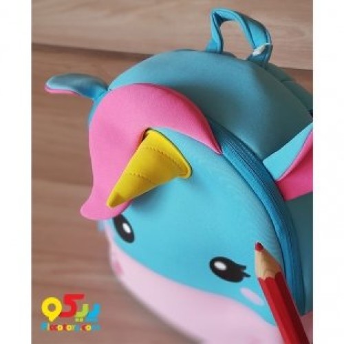 کوله پشتی کودک طرح اسب تک شاخ Nohoo کد 46038