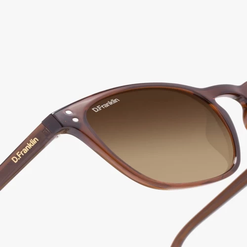 عینک آفتابی دی فرانکلین مدل D.Franklin ULTRA LIGHT SQ HIGH / BROWN - GRAD BROWN - Image 7