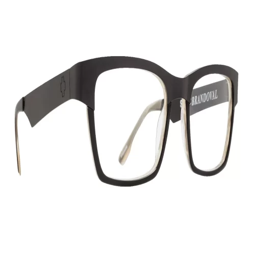 عینک طبی مدل اسپای SPY Brandoval 50 Black Horn - Image 3
