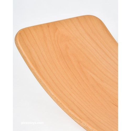 تخته تعادلی چوبی سایز بزرگ با زیره زرد curvy کد P/5555/ZA