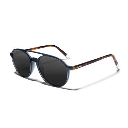 عینک آفتابی دی فرانکلین مدل D.franklin AMERICA ROUND / NAVY - BLACK - Image 4