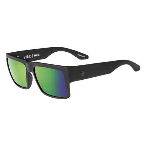 عینک آفتابی اسپای SPY Cyrus Matte Black - HD Plus Bronze Polar with Green Spectra - Image 2