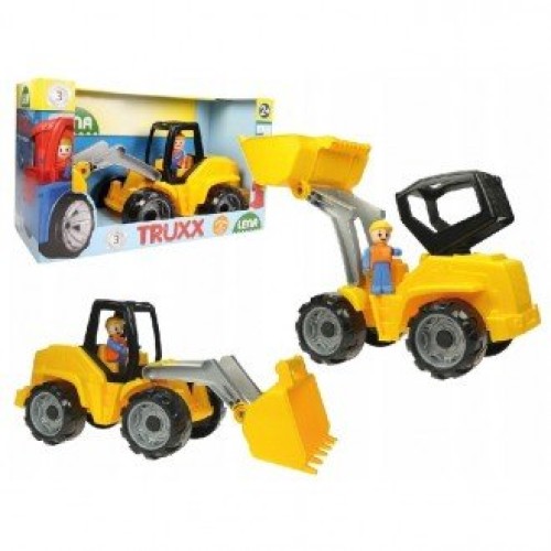 خرید بولدوزر زرد مشکی Lena 04412 -Truxx shovel loader بهترین هدیه برای کودکان