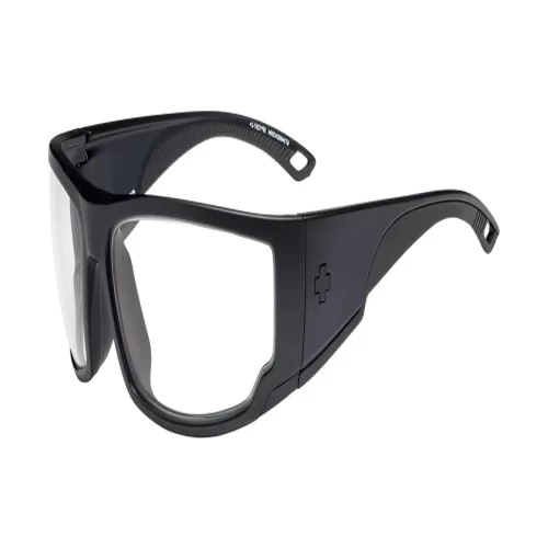 عینک ورزشی اسپای Tackle Matte Black ANSI RX Clear - Image 3
