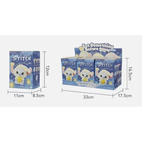 عروسک استیچ شانسی STICH مدلeat something before sleep کد MN202486