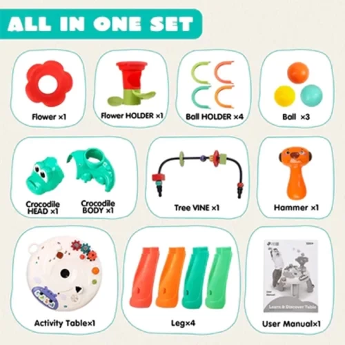 میز بازی موزیکال هولی تویز Huile Toys کد E8999