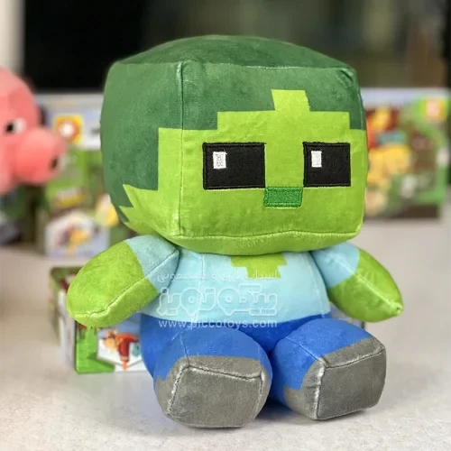 عروسک ماینکرافت زامبی Minecraft zambi کد AF100249