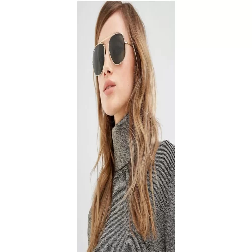 عینک آفتابی RayBan 3561 General Gold Green Classic G 15 - Image 7